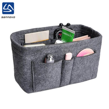 Custom Makeup Organizer Cosmetic Felt Cosmetic Bag Organizer